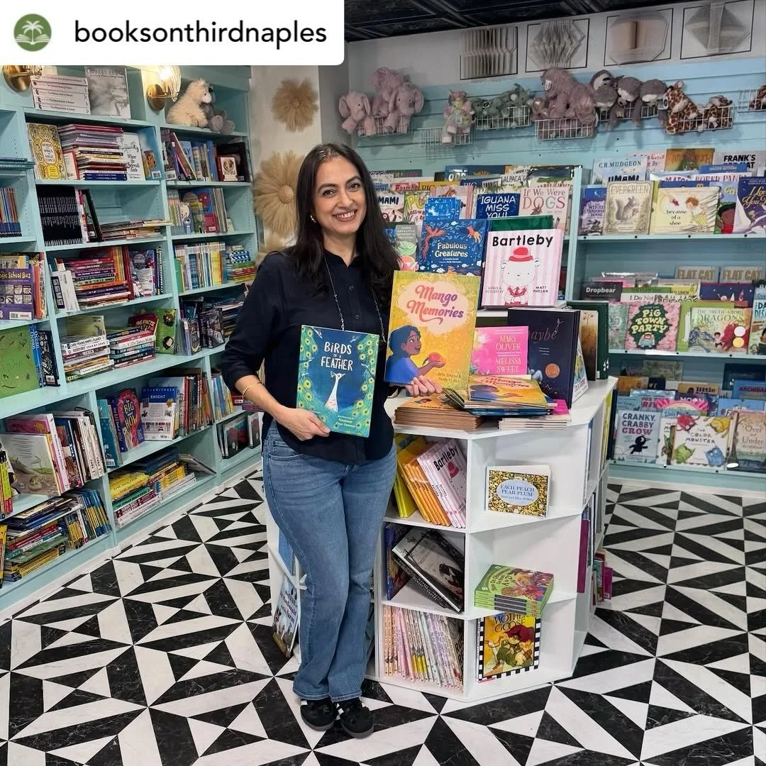If you&rsquo;re ever in Naples, this magical bookstore is not to be missed. Grateful to @booksonthirdnaples for the warm welcome. 
.
Get @reshare_app &bull; @booksonthirdnaples We love it when authors stop by! Sita Singh came by Books on Third and si