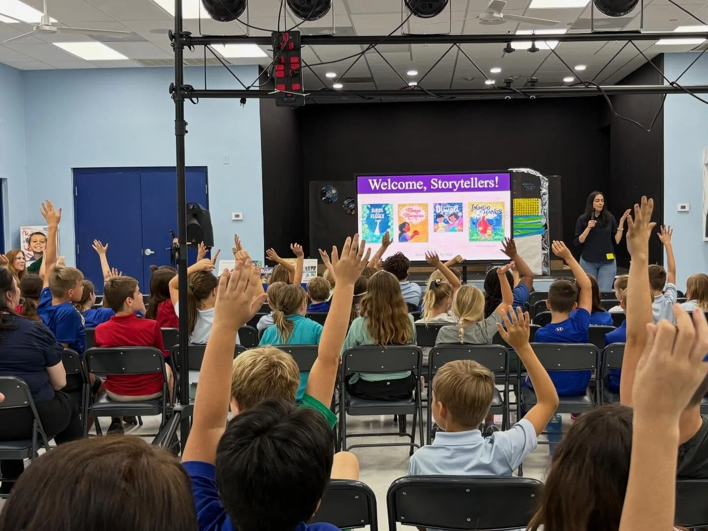 Over a week later and my heart is still so full. I loved connecting with such bright, engaged students. A huge thanks to the incredible librarian and staff @seacrestcountrydayschool for a truly meaningful day and for capturing all these special momen