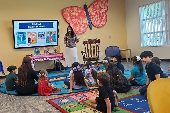 I had such a wonderful time celebrating National Library Week with the South Regional @browardlibrary! We read Birds of a Feather, made peacocks, and danced like them too 🦚

It was also a full-circle moment to share stories at the same library we us