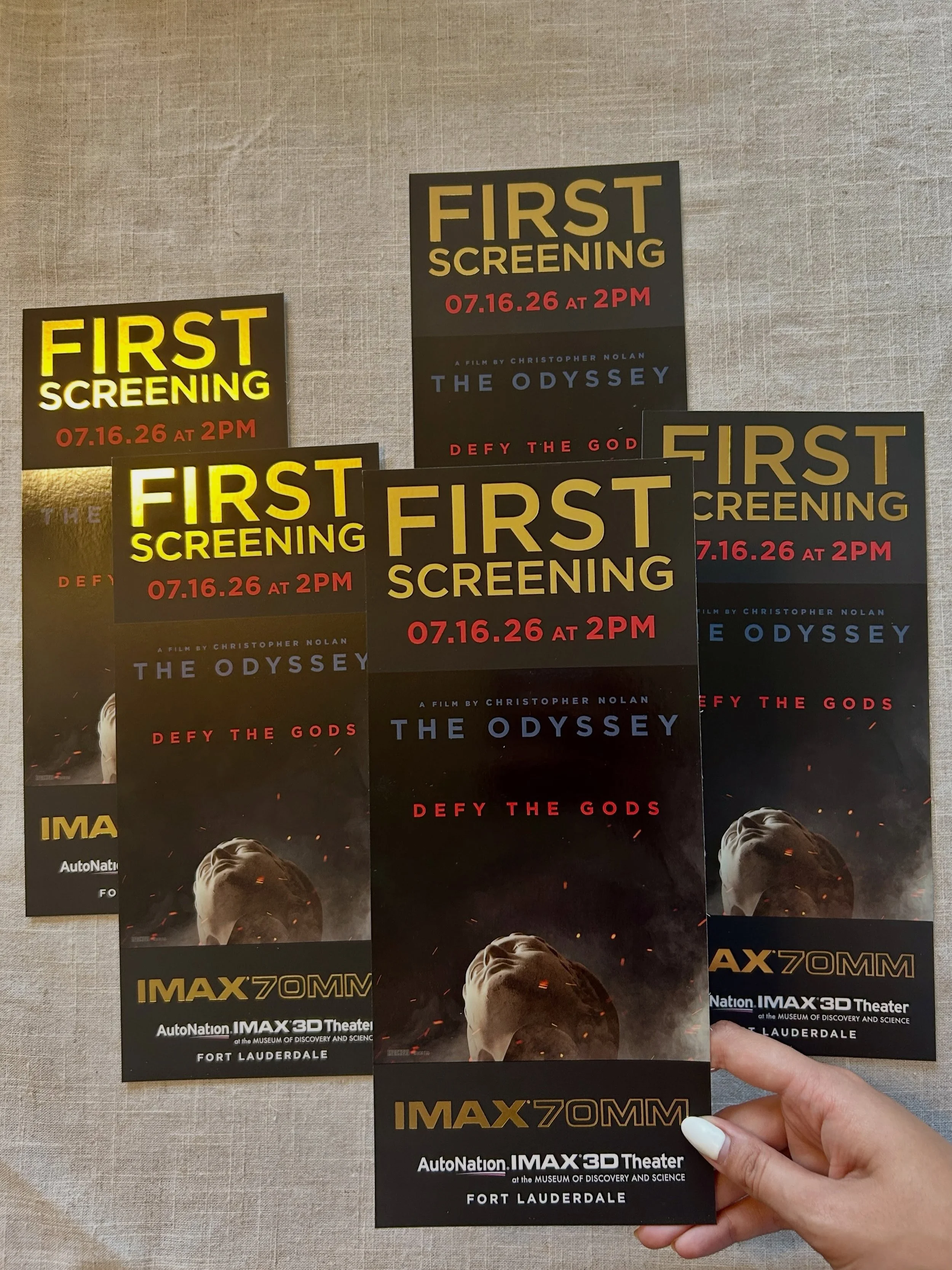 What an unforgettable experience! Shoutout to @kinggsinghh for coming through with these IMAX 70mm premiere tickets a year ago.