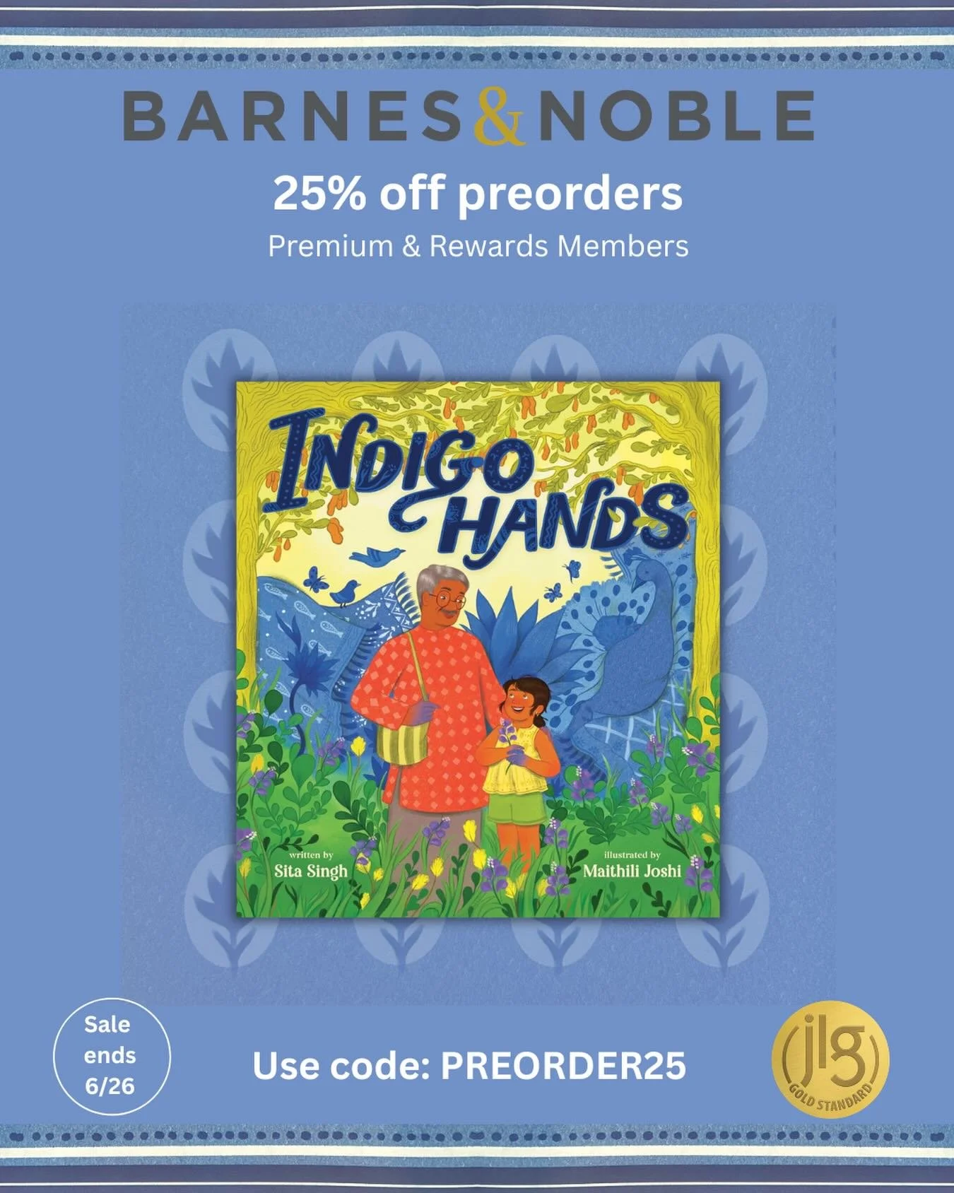 PREORDER sale at @barnesandnoble! 

If you&rsquo;re thinking of ordering a copy of INDIGO HANDS, preorders make a big difference! They show bookstores and retailers there&rsquo;s excitement for the book, increases visibility, and give new stories the