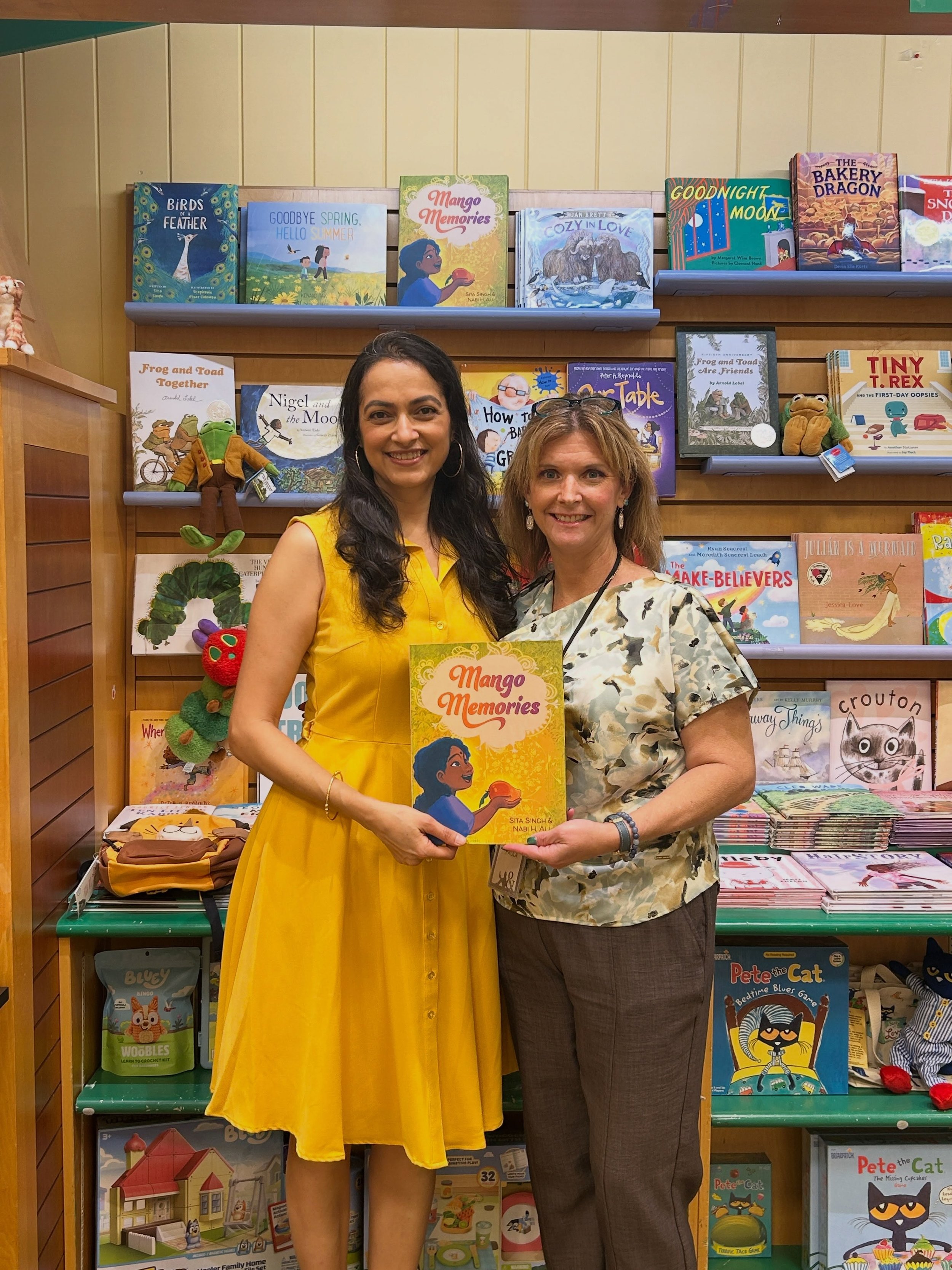 Stories, little readers, homegrown mangoes, and lots of smiles! I got to share MANGO MEMORIES by @nabihaiderali and me with some wonderful families, and what a lovely morning it was! 🥭💛

Thank you to @bnplantation for having me, and to everyone who