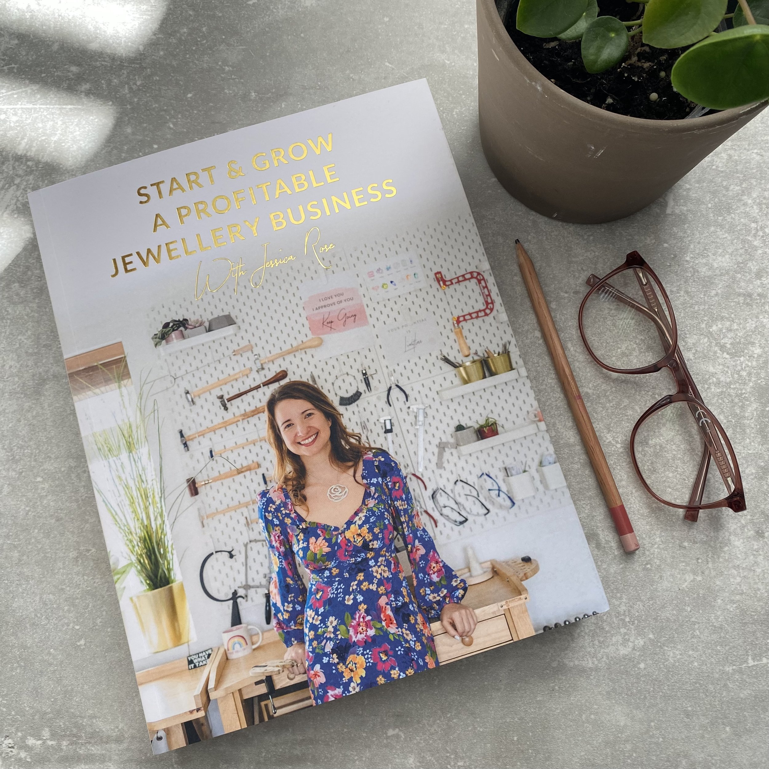 Designing the Book - Start &amp; Grow a Profitable Jewellery Business with Jessica Rose