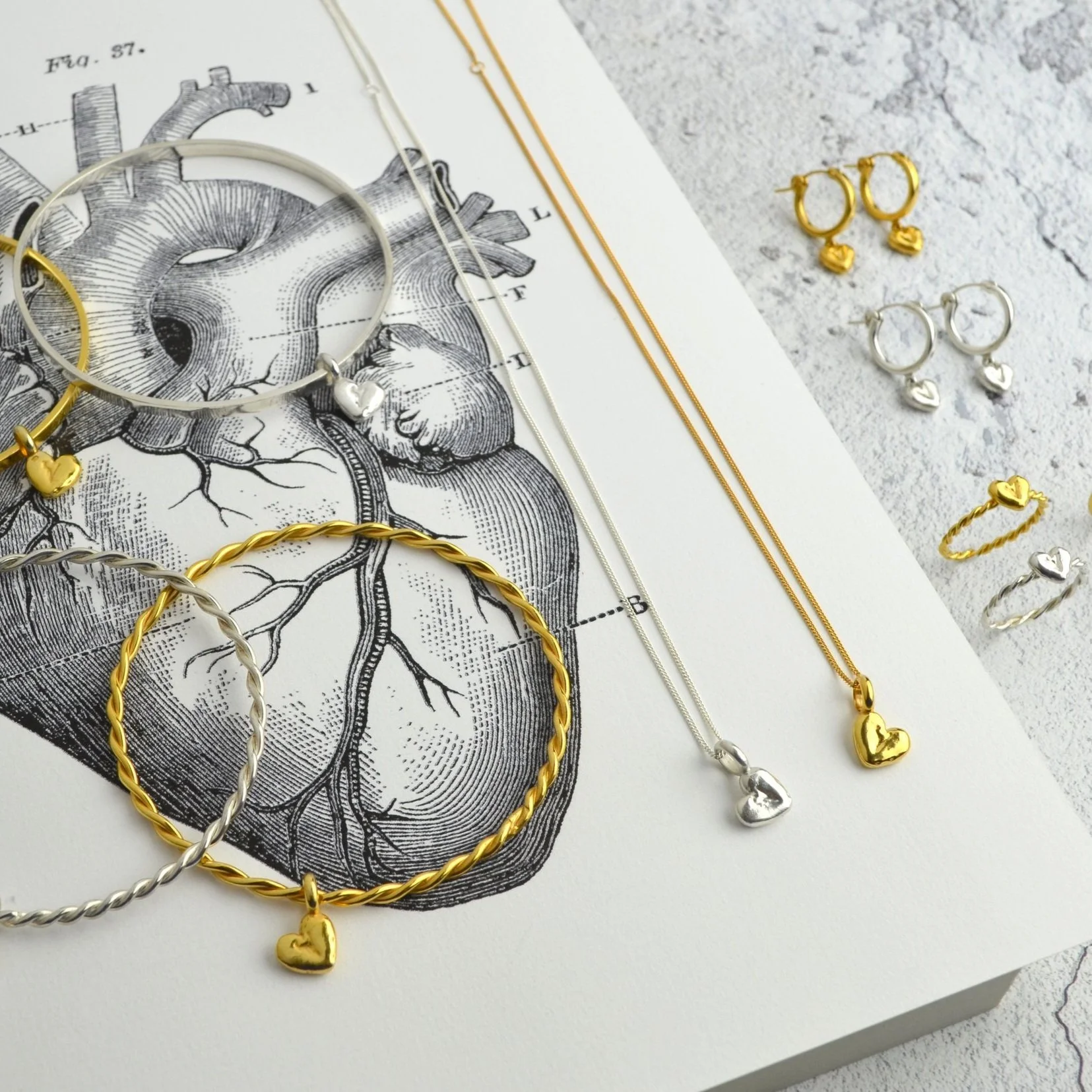 New Heart of Gold Jewellery Collection