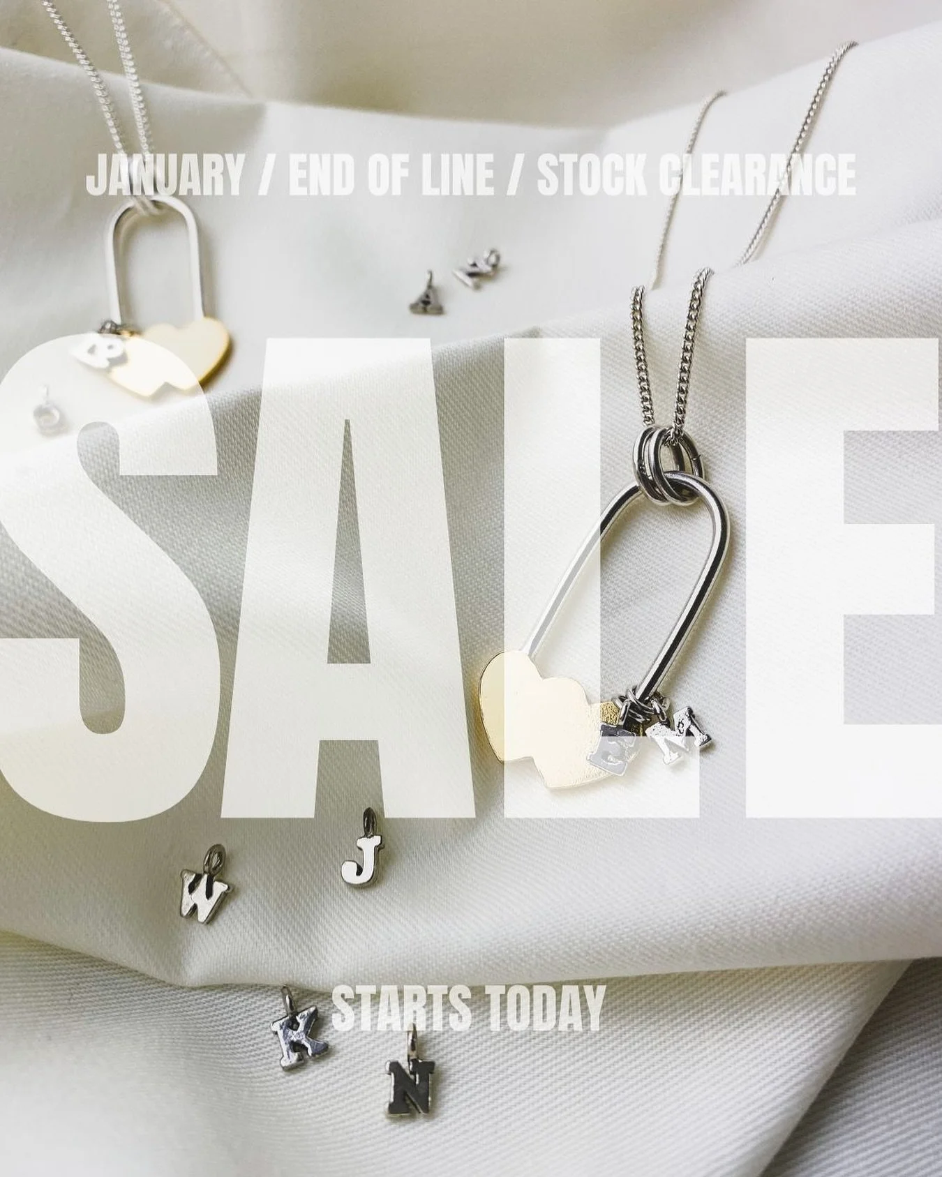 Up to 40% off in my Jan sale! I&rsquo;m running an end of line and stock clearance sale to make way for newness! 🖤 

This is the last chance to get hold of certain pieces like my Lovelock collection and Zodiac bracelets, so do head over and take a l