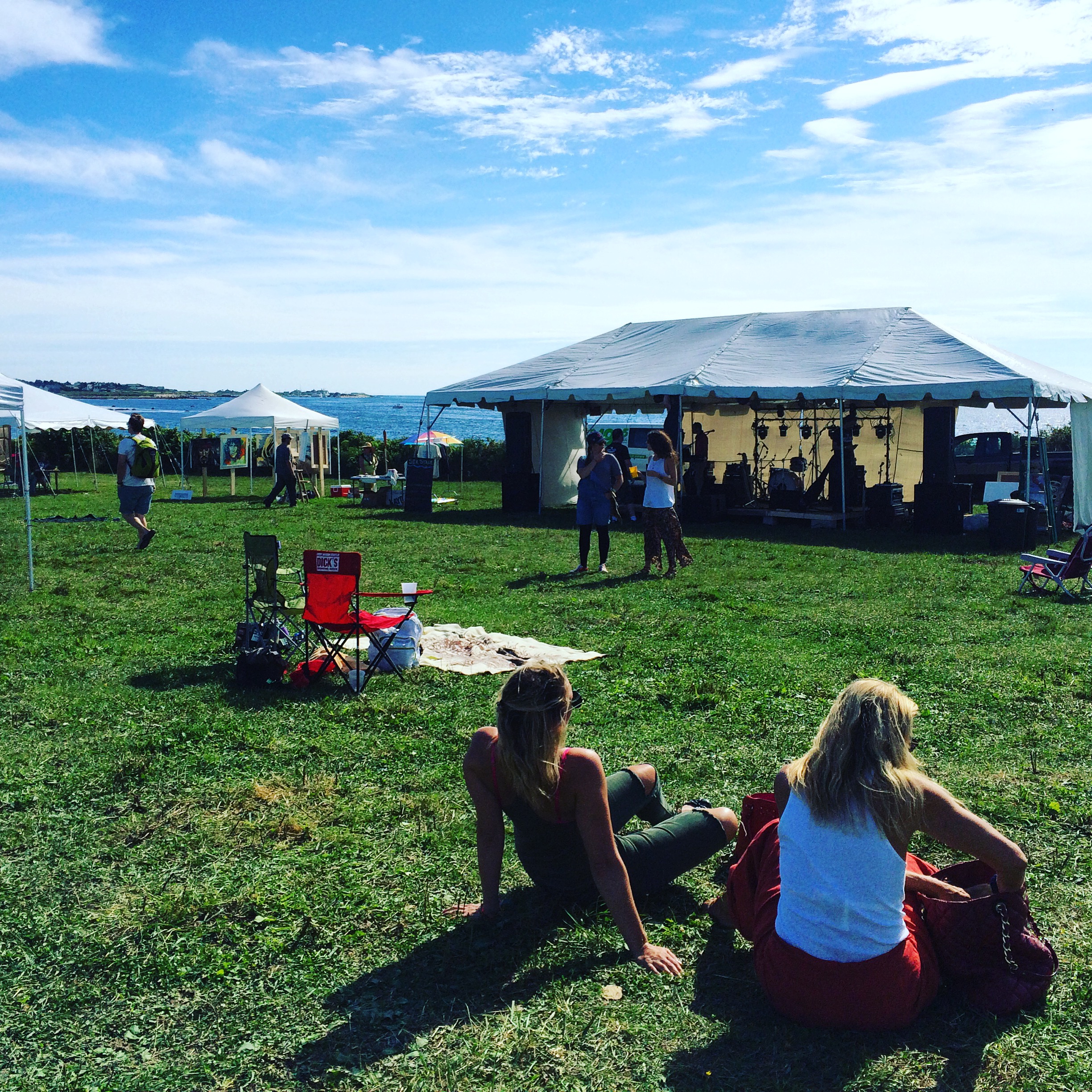 View of the stage at Gratitude Festival