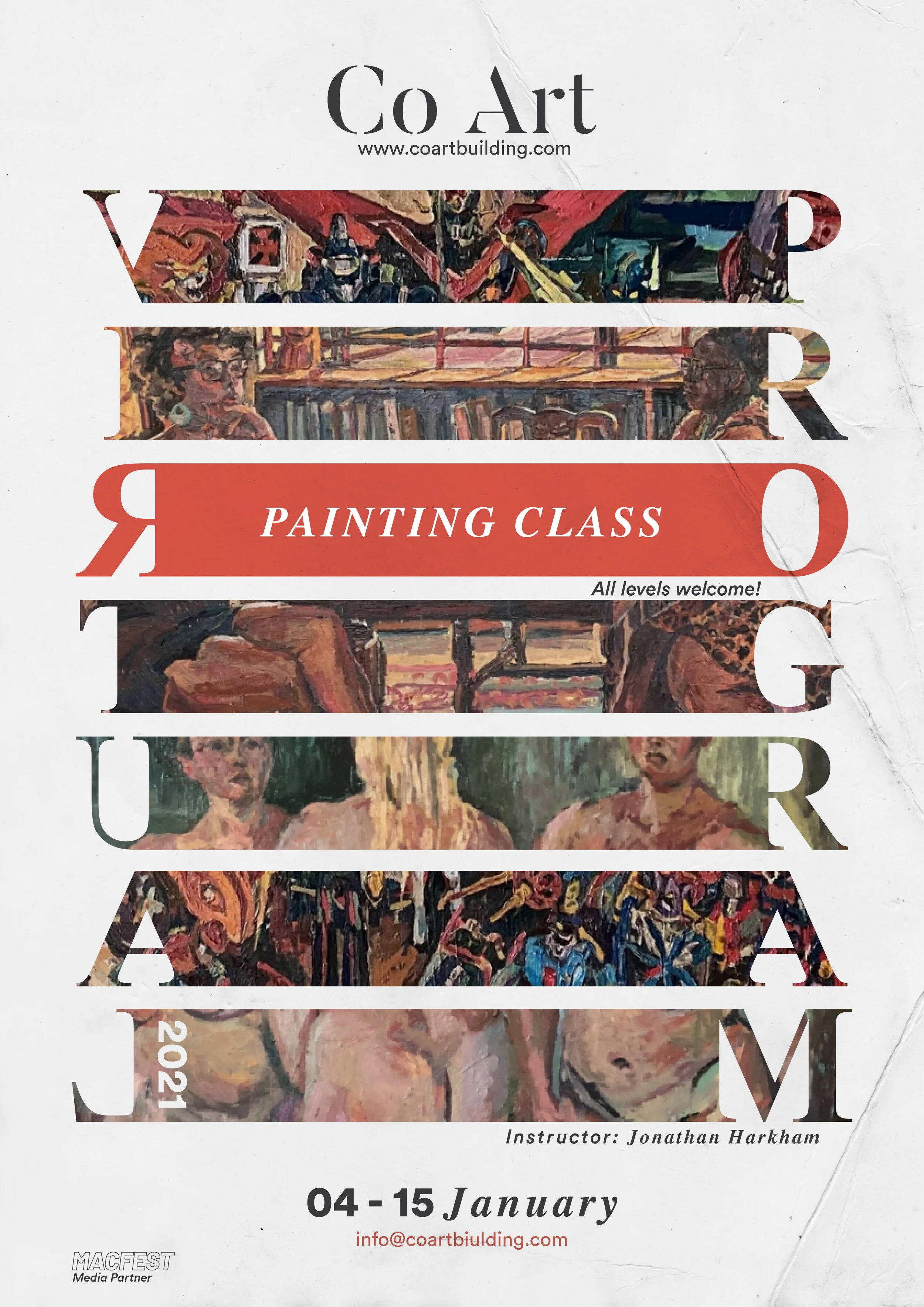 Painting Class - Virtual - Instructor Jonathan Harkham 