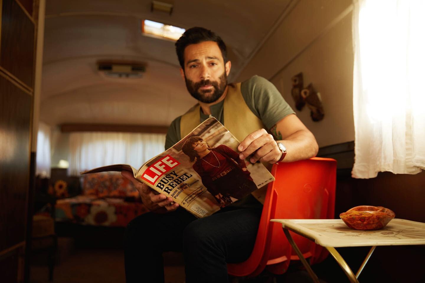 Here&rsquo;s where you&rsquo;d normally see a profoundly insightful quote from a favorite author or maybe some choice lyrics from one of my own songs. Instead it&rsquo;s just me, in an RV, reading Life magazine, saying &ldquo;have a nice weekend.&rdq