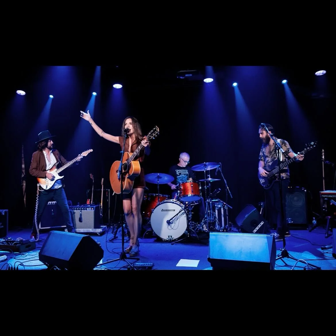 So much fun with these gents at @jamminjava - we played all my favs and the upcoming single &ldquo;arson games.&rdquo; I can&rsquo;t wait to share it with y&rsquo;all alongside my new collection of poems (preorder on Bandcamp) on August 1. Join me to