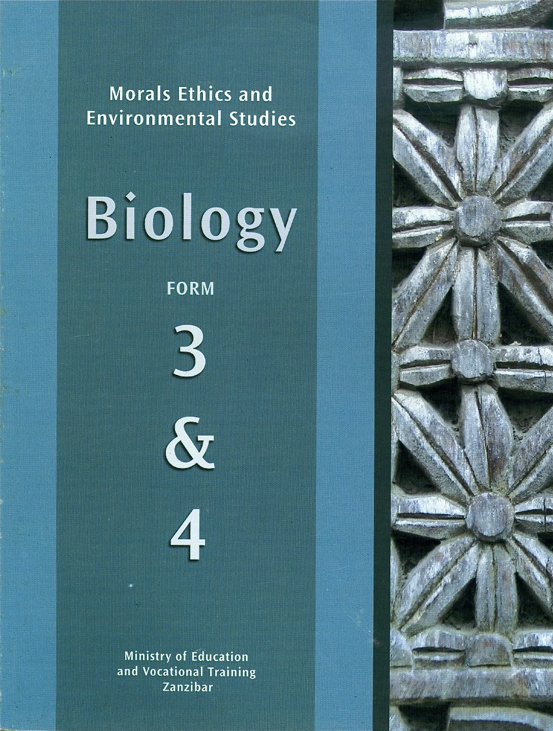 Biology Curriculum, Forms 3 & 4. Author. (Ministry of Education, Zanzibar, 2007)