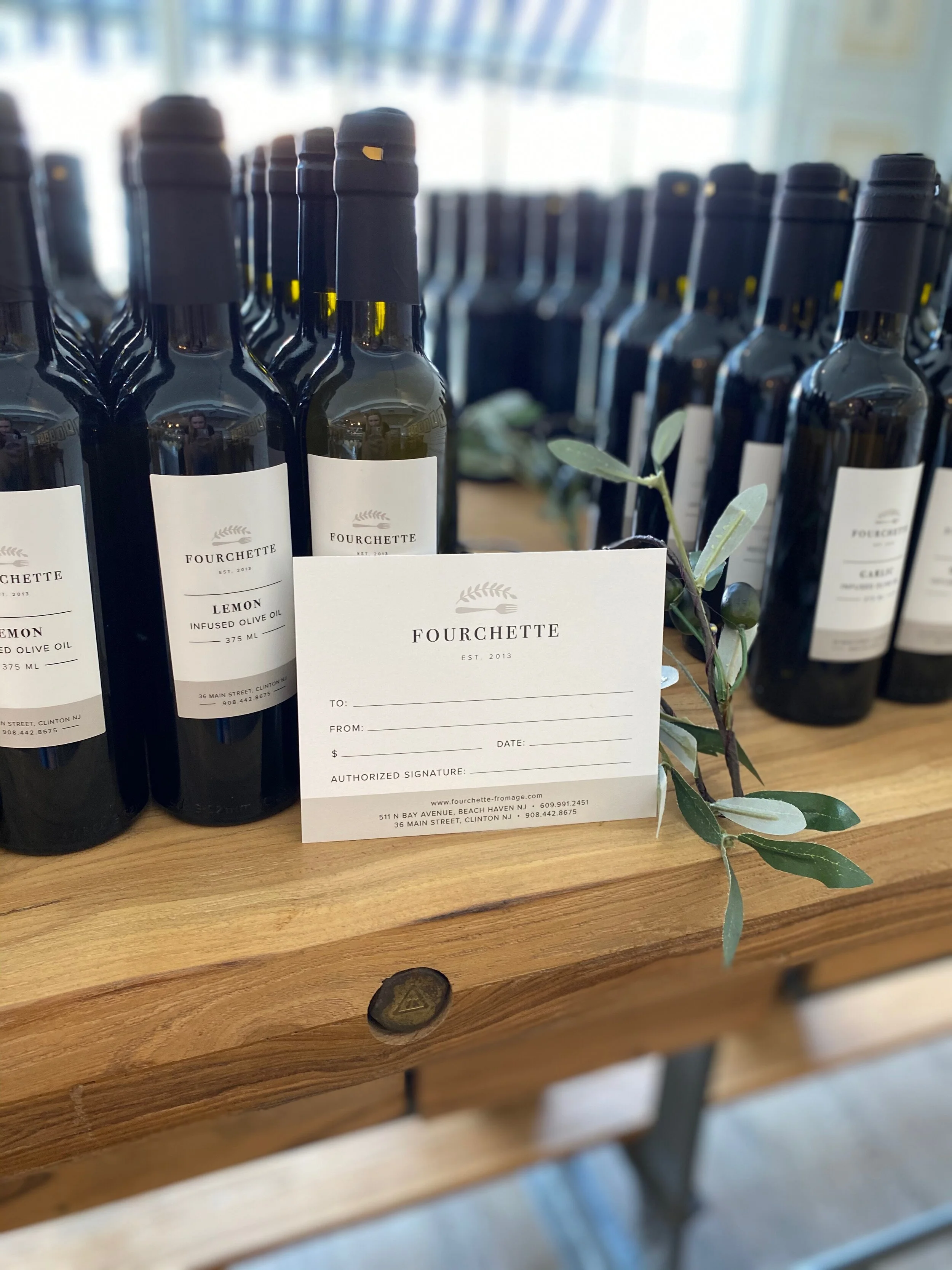 Gift Certificate — Fourchette