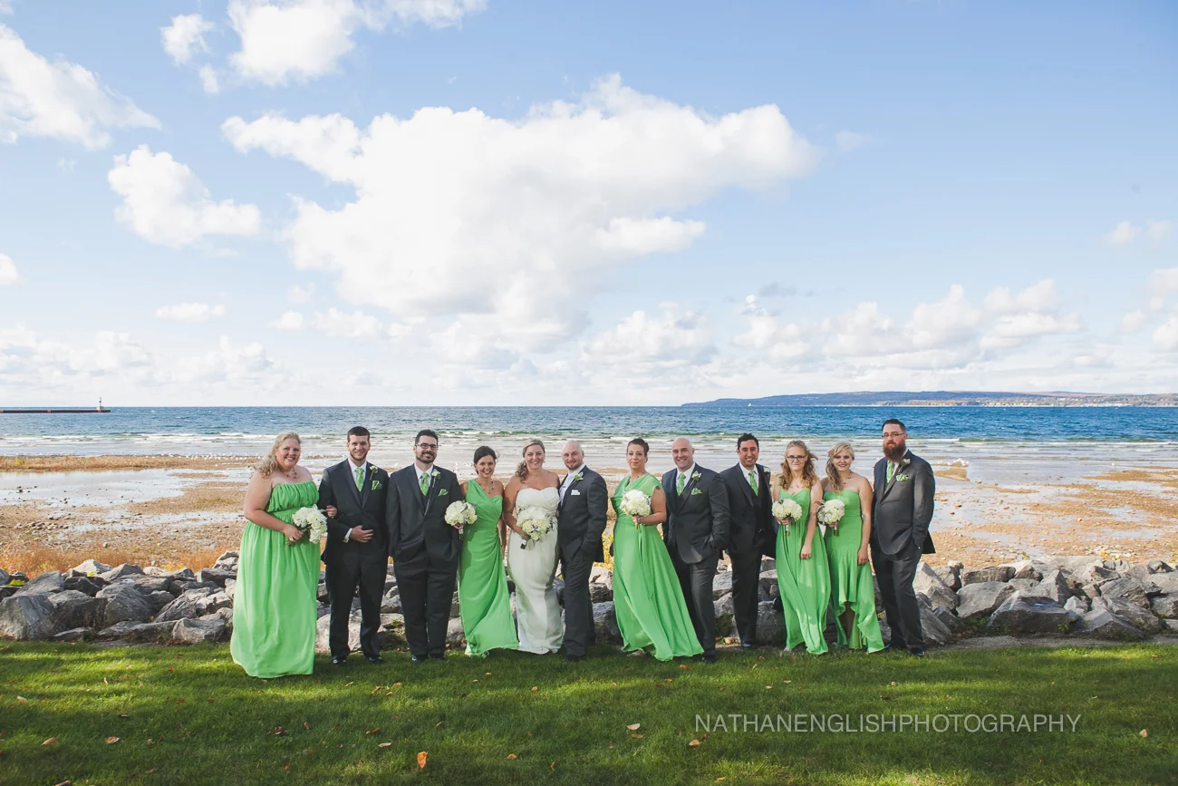 nick + katie | wedding | perry hotel | petoskey, mi