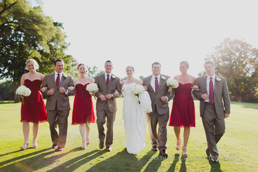 drew + katie | wedding | gull lake country club | richland, mi