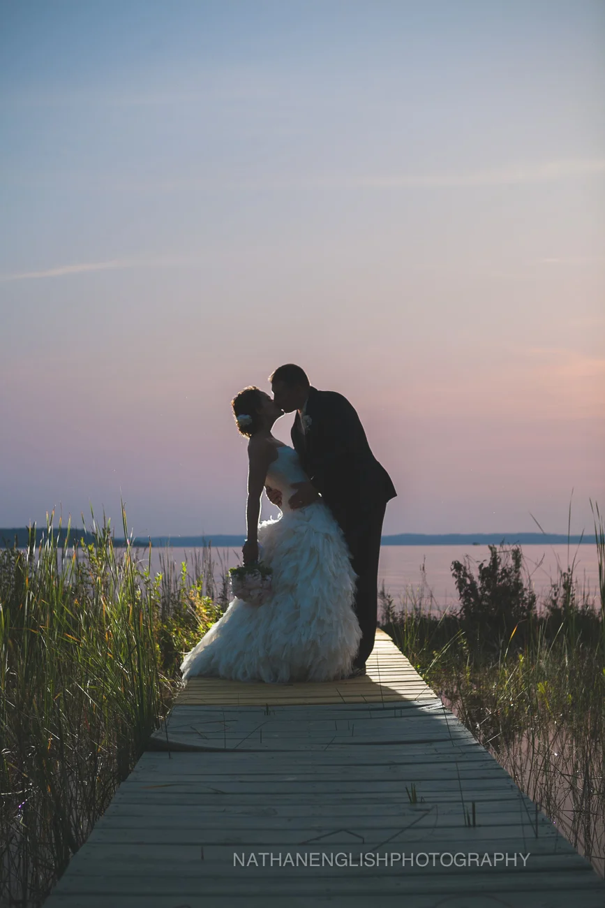 david + kathryn | wedding | the peninsula room | traverse city, mi