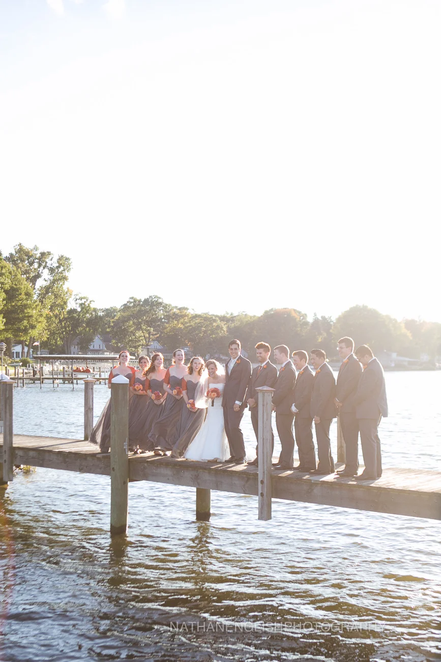 zane + nicole | wedding | spring lake country club | spring lake, mi