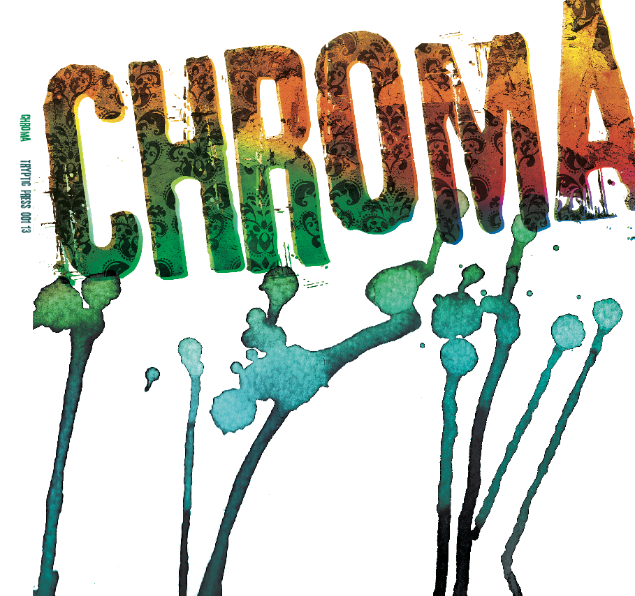 CHROMA_Book Cover Logo with Drips