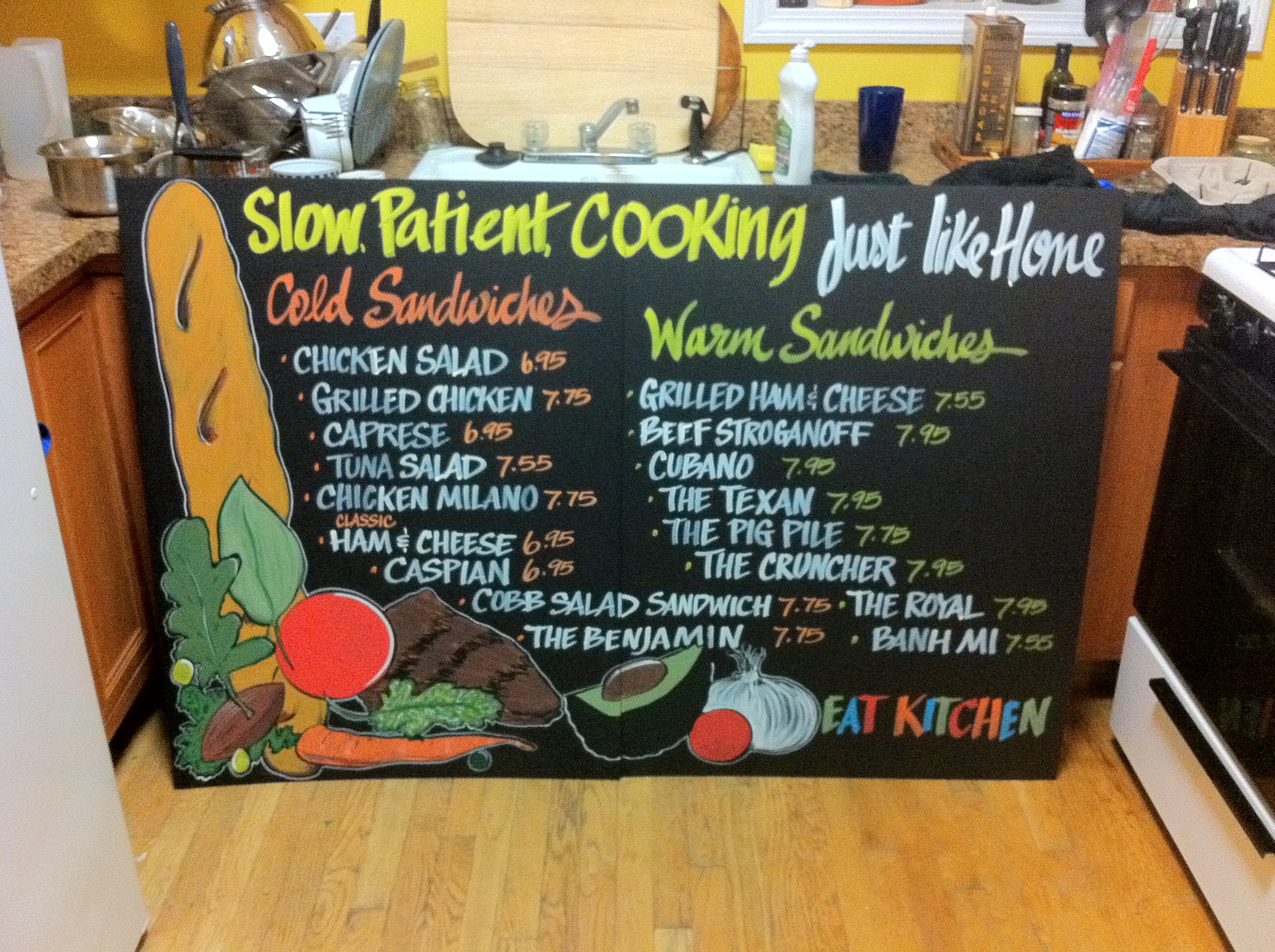 Eat Kitchen_Sandwich Board