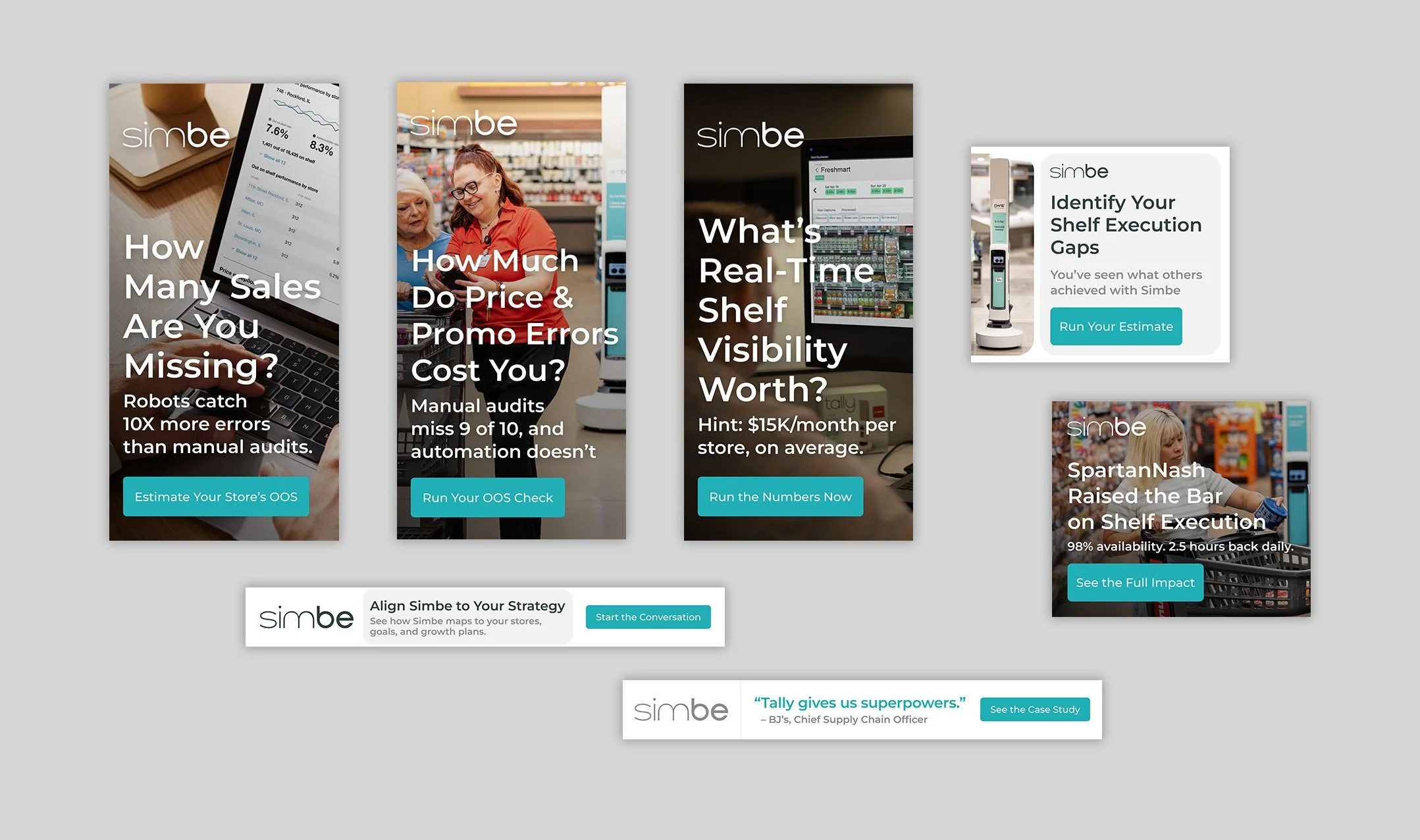 Simbe Robotics Retargeting Ads
