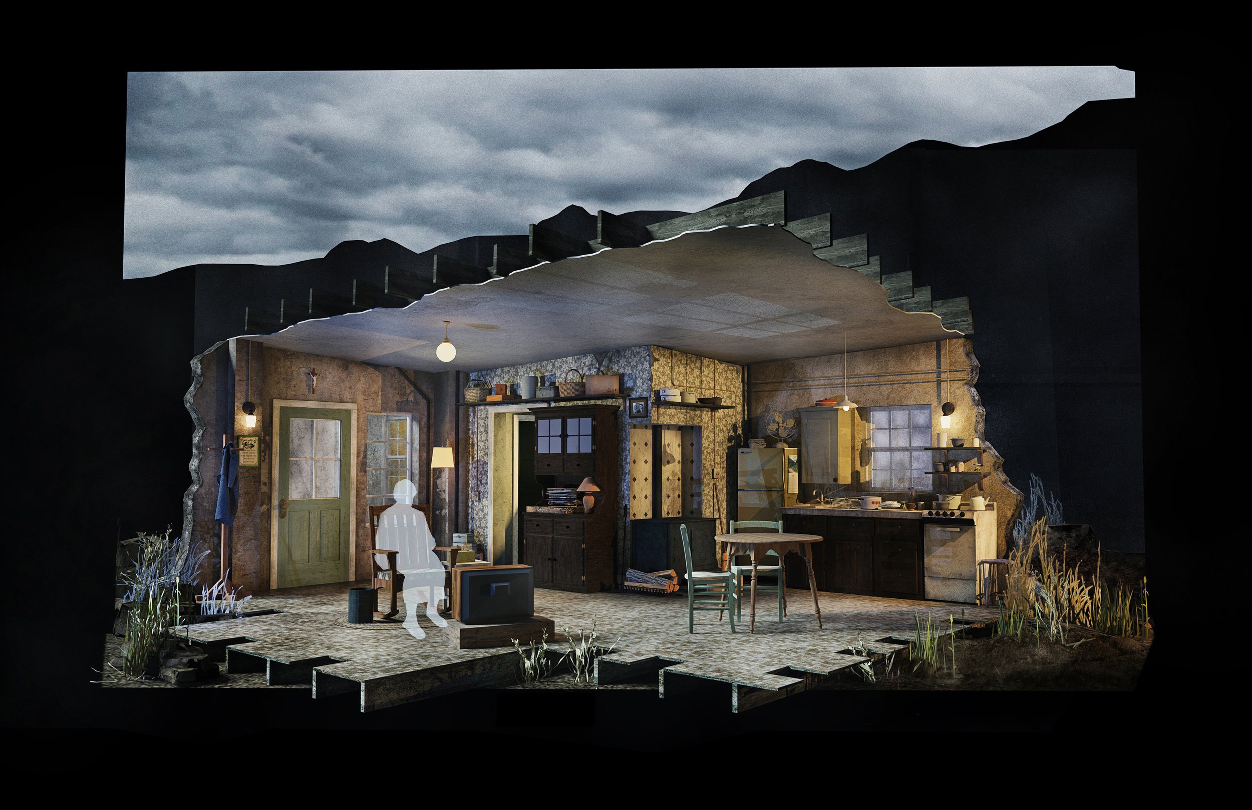 The Beauty Queen of Leenane - 3D Rendering