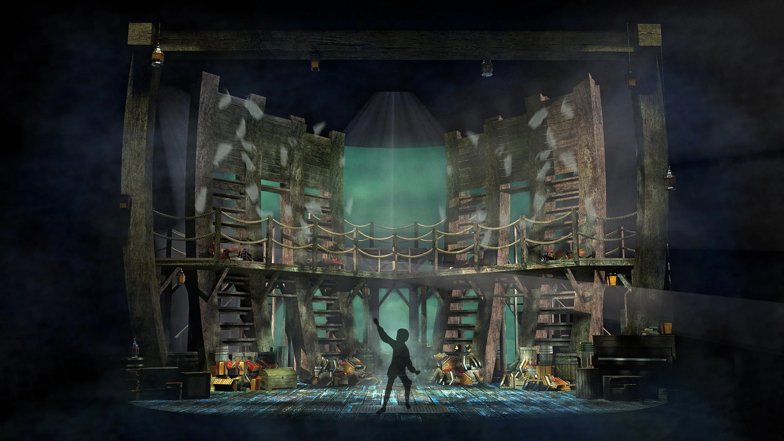    Treasure Island    - 3D Rendering 