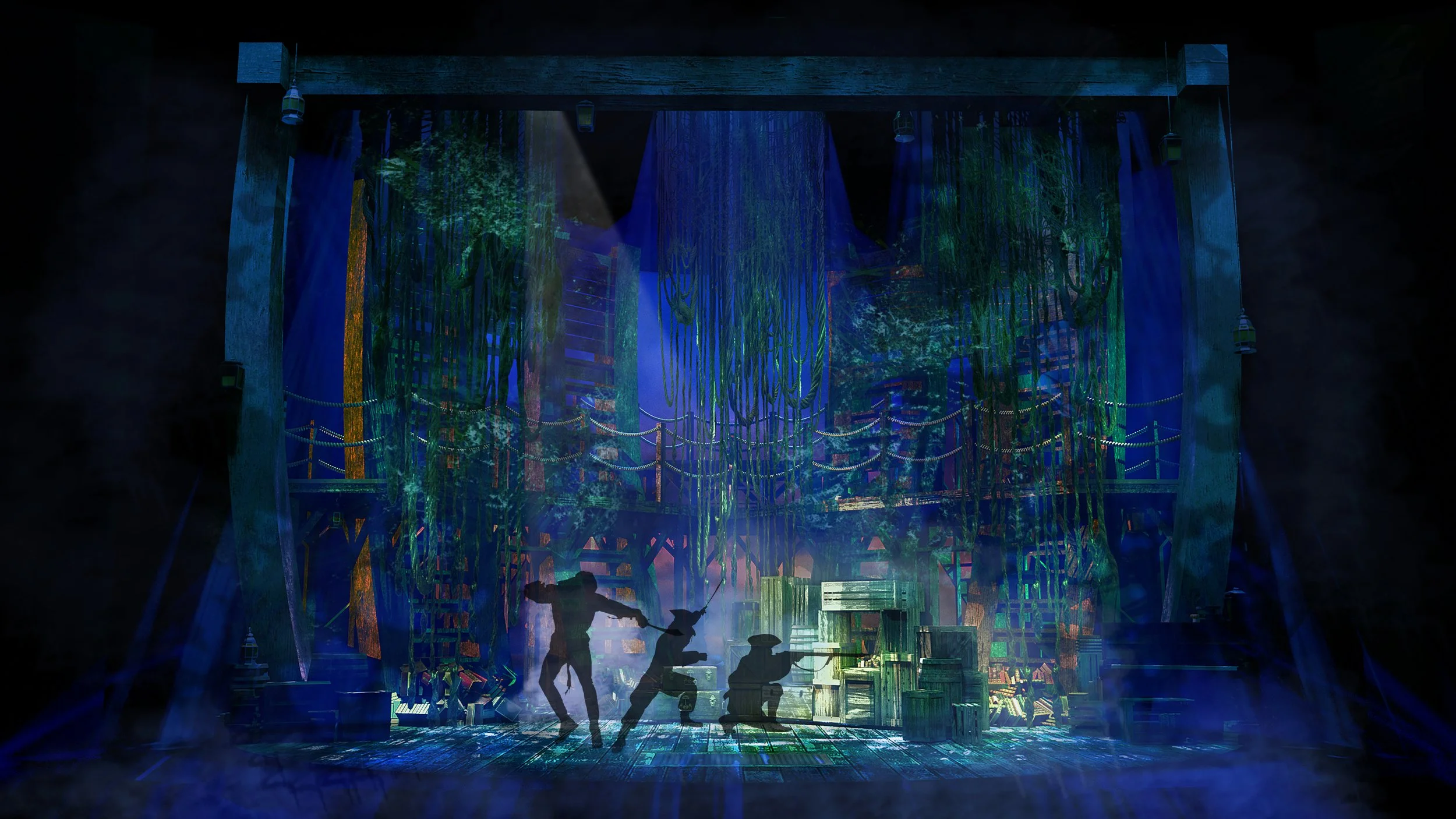    Treasure Island    - 3D Rendering 