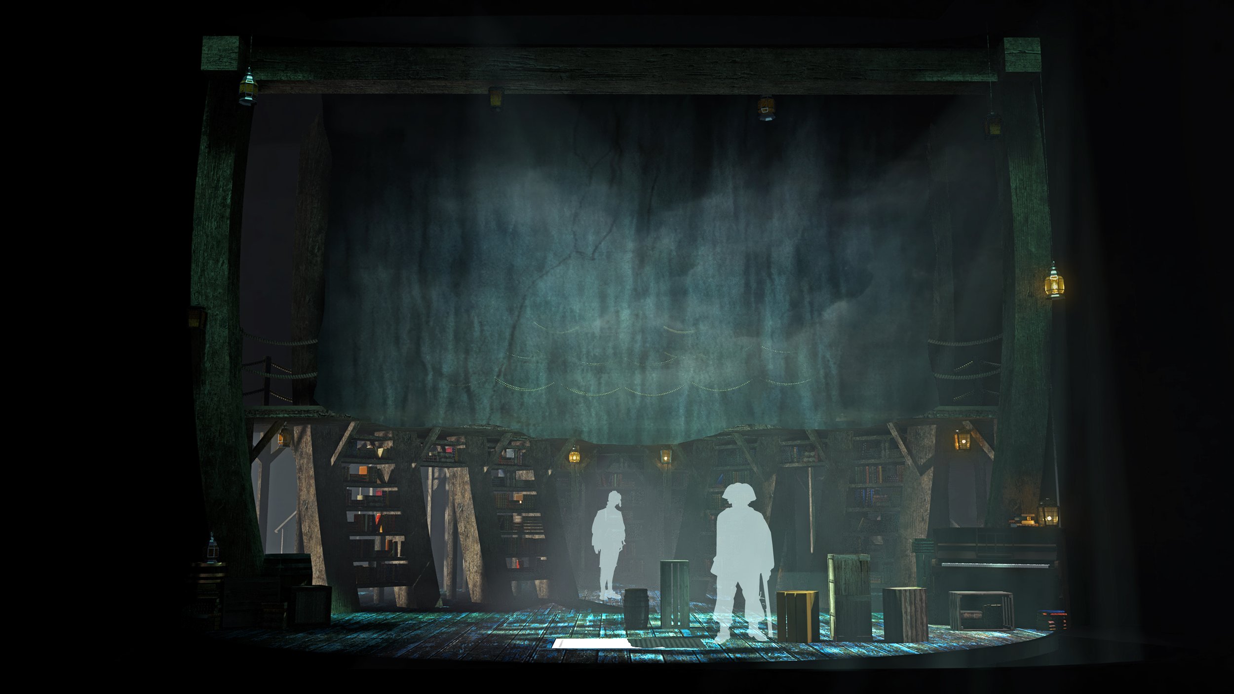    Treasure Island    - 3D Rendering 