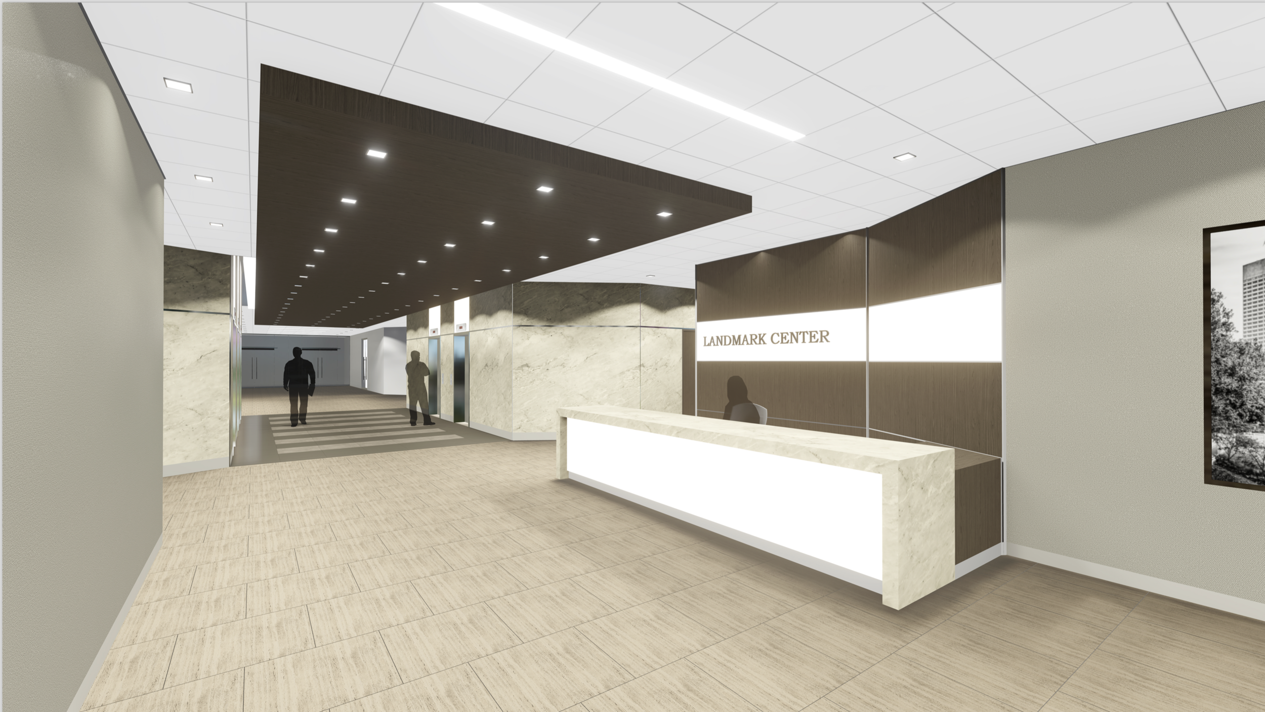 LANDMARK CENTER LOBBY RENOVATION BEGINS