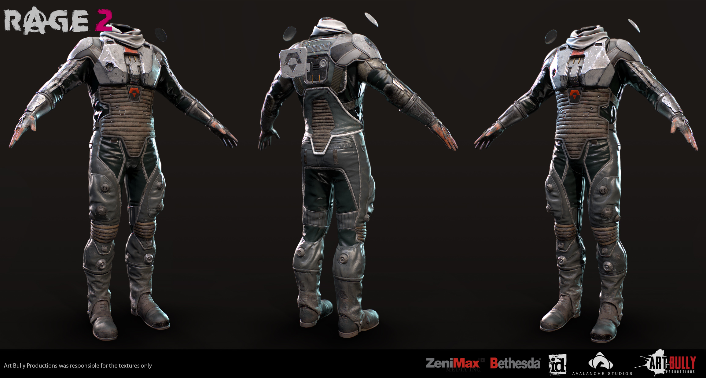 Rage 2 Character Body Gear Gallery Art Bully Productions Llc
