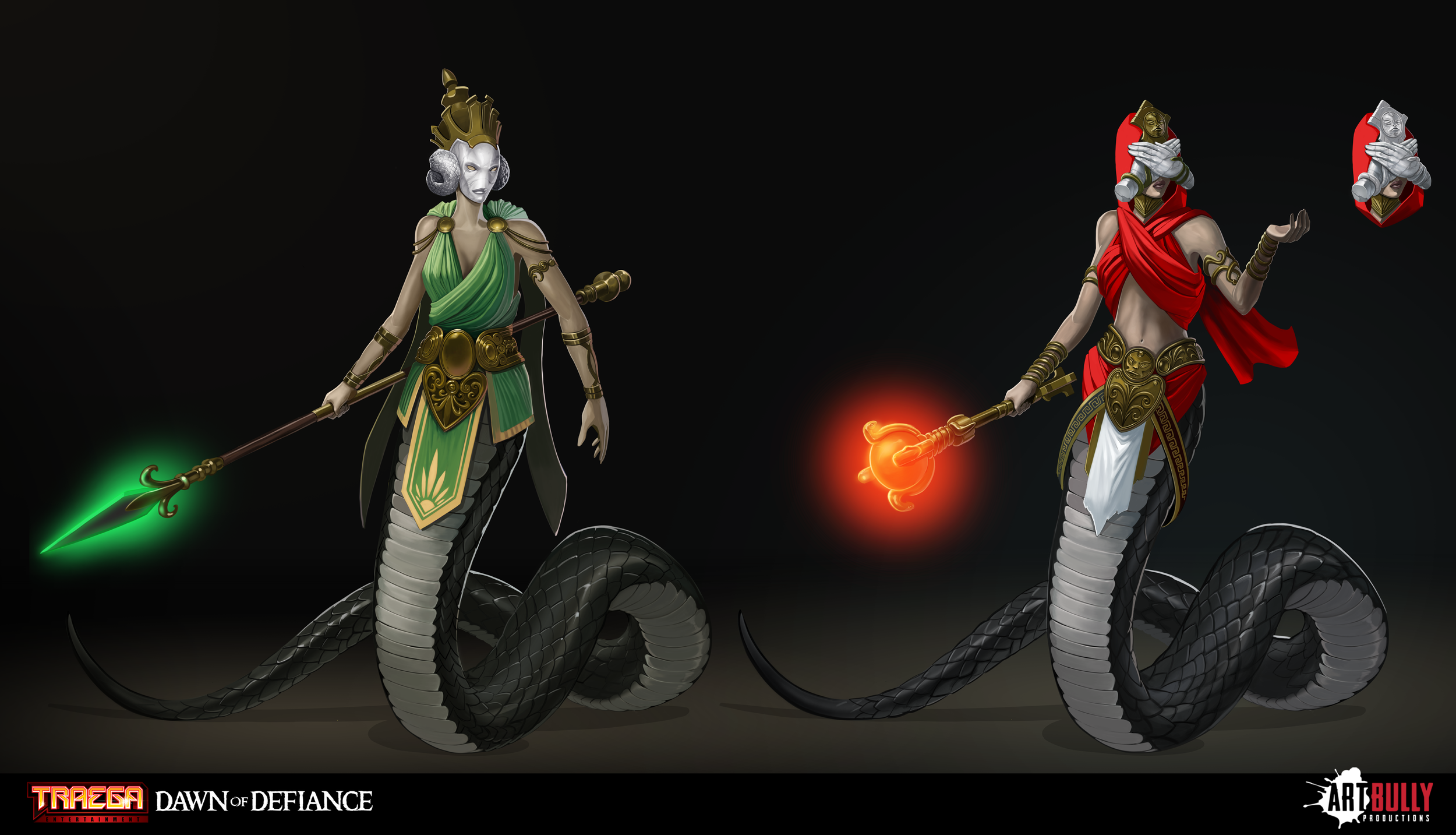 Raid - 3x Gorgon - Boss Variants.png