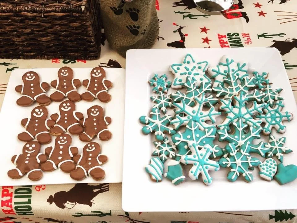 DecoratedGingerBreadSnowflakes.JPG