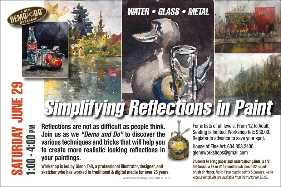 SIMPLIFYING REFLECTIONS IN PAINT