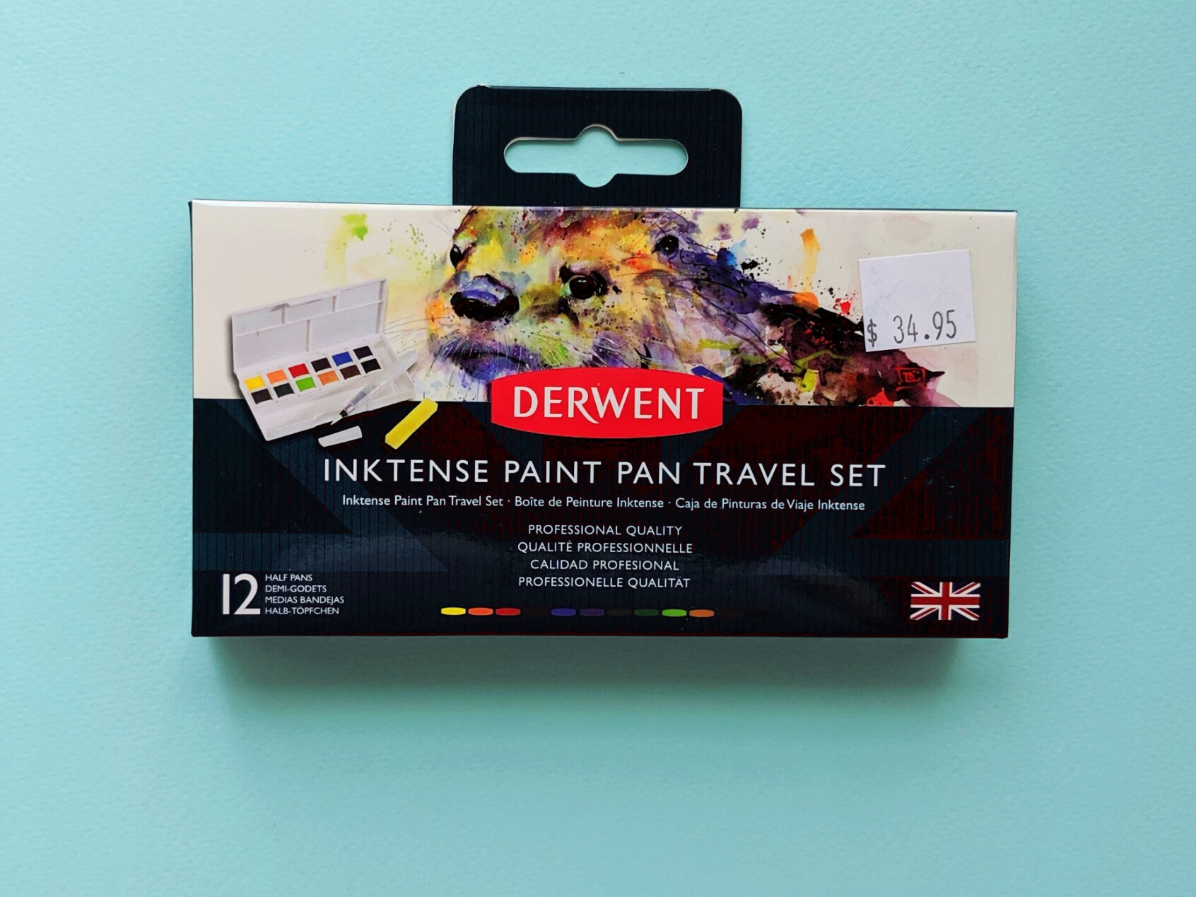 Derwent Inktense Paint Pan Travel Sets
