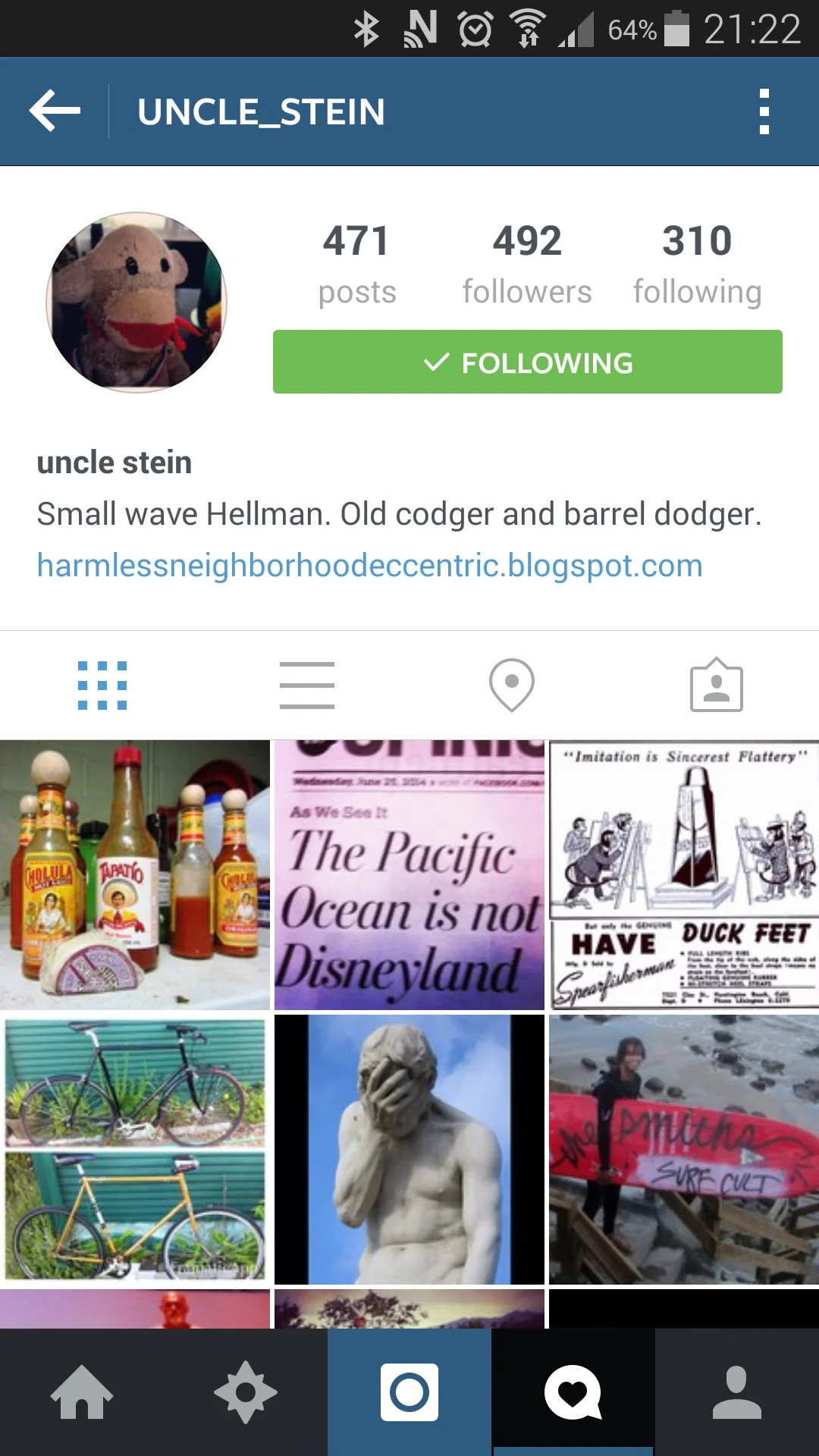 Steiny's Instagram Photo: Graeme Webster