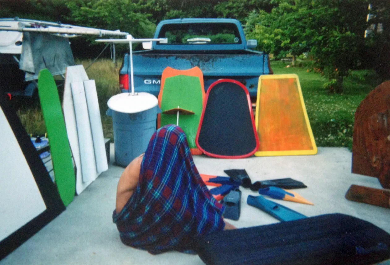Jeremy's Paipo Quiver Photo: Jeremy Selfie