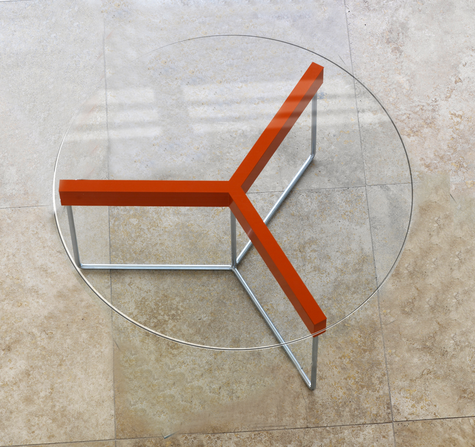 Tria Round coffee table