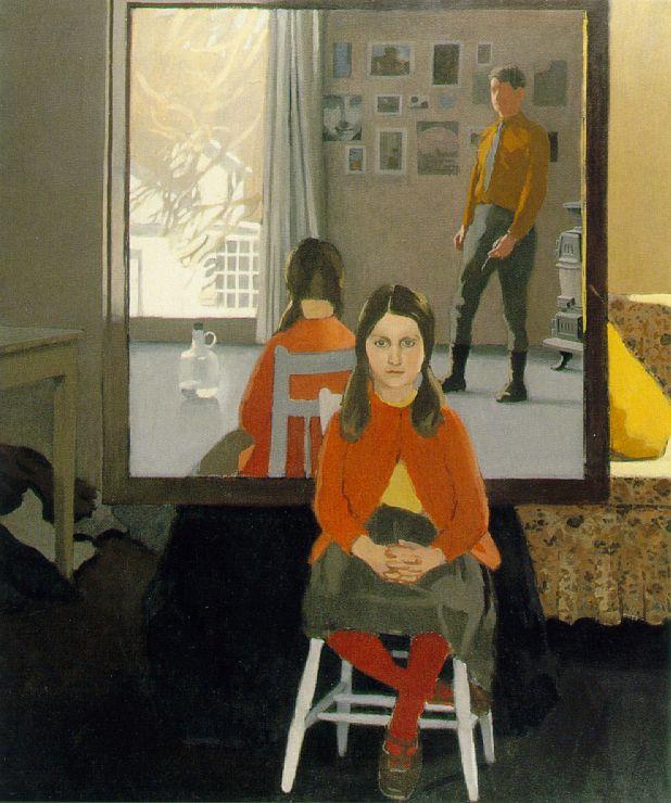 Fairfield Porter, The Mirror , 1966