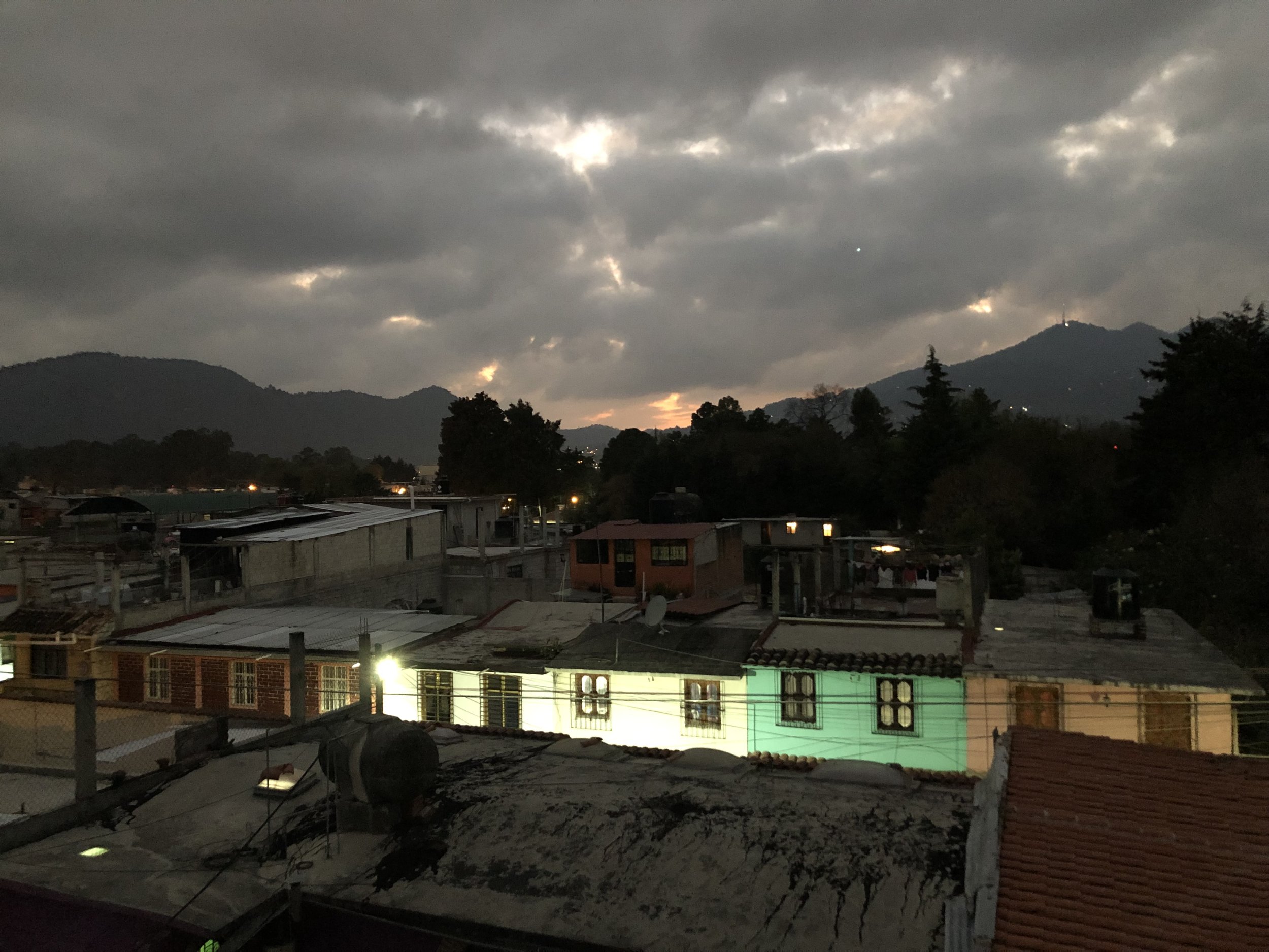 View from our apartment