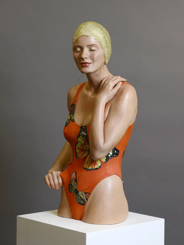 Capri , 2013, Resin with Swarovski Crystal Cap, 30 x 20 x 11 inches