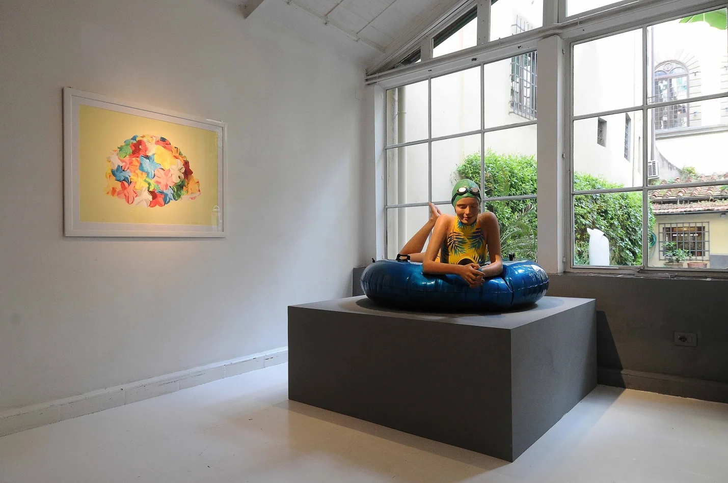 Next Summer , 2012. Oil on Bronze. 39 x 54 x 50 inches.