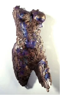 Venus in Lace, 2003, Bronze, 31 x 14 x 10 inches.