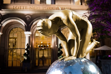 Monumental Quan in The Courtyard of the Lotte New York Palace Hotel