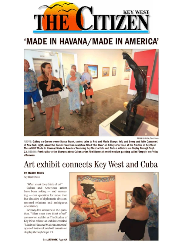 Art Exhibit connects Key West and Cuba