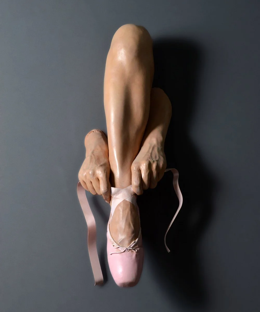 Dress Rehearsal , 1981, Oil on Resin, 18 H x 9 W x 7 D (inches)