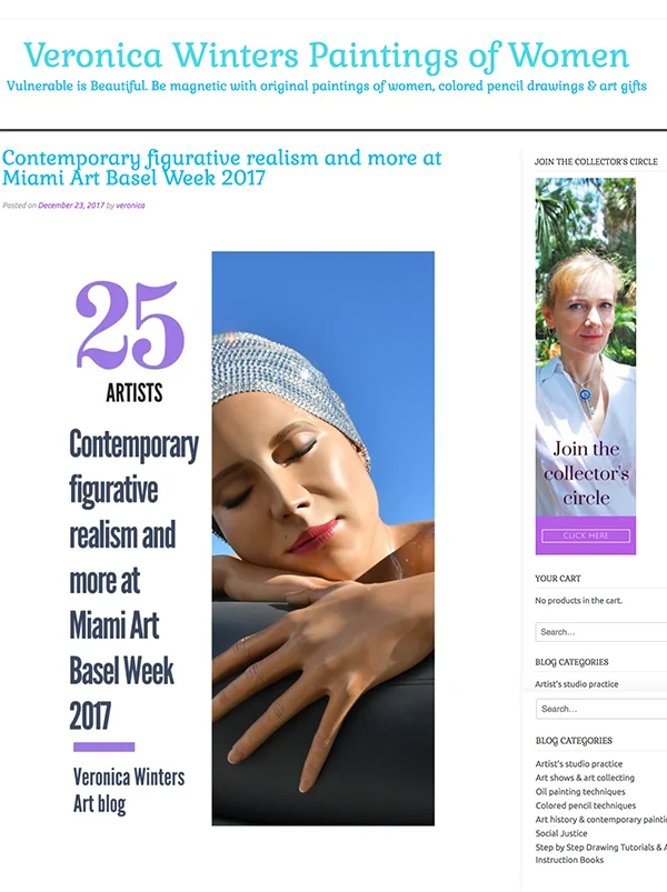 Contemporary figurative realism and more at Miami Art Basel Week 2017