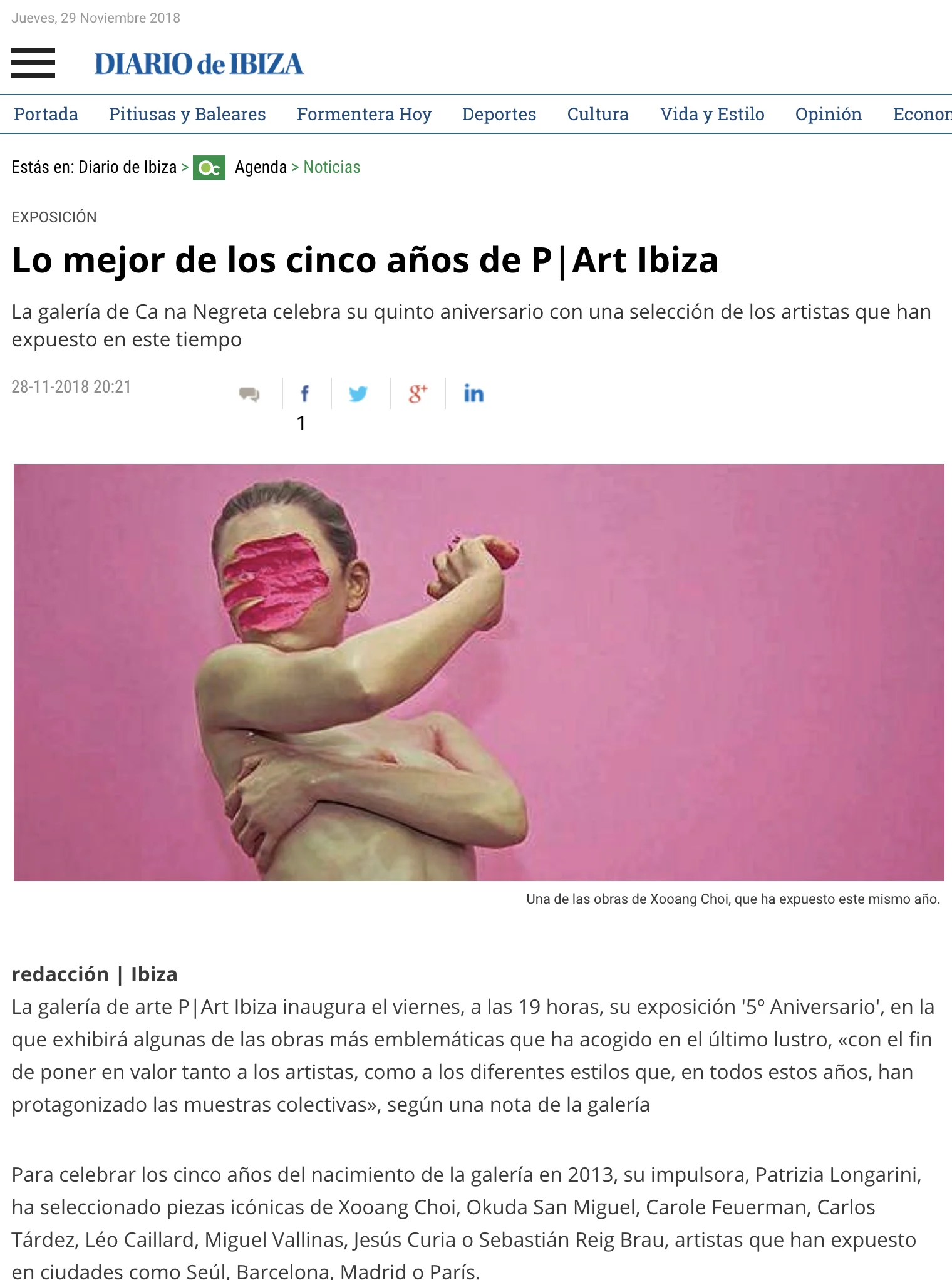 Lo mejor de los cinco años de P|Art Ibiza