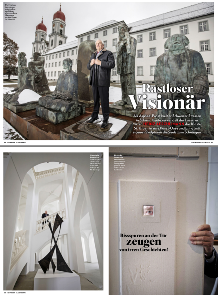 Restless Visionary - Report in the Schweizer Illustrierte
