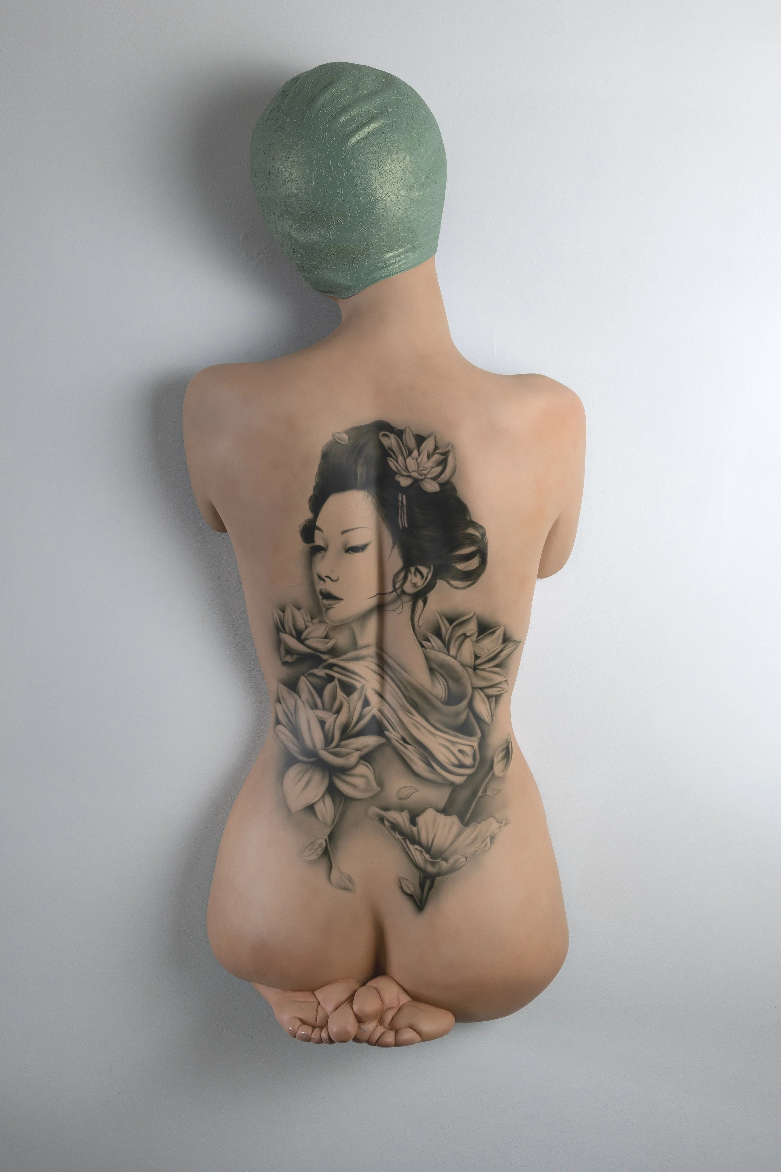 Angelica Rear with Tattoo