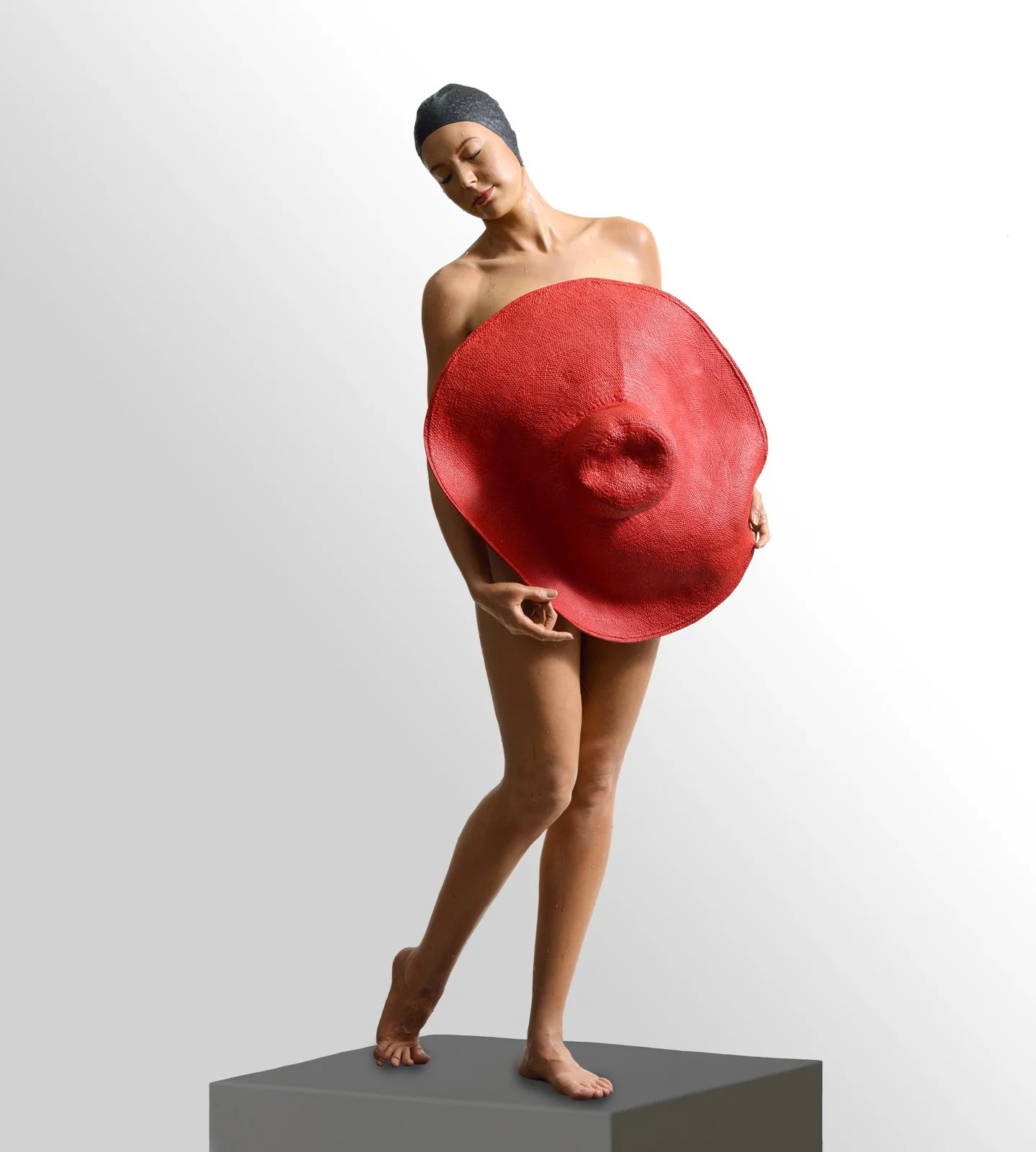 GIRL WITH RED HAT