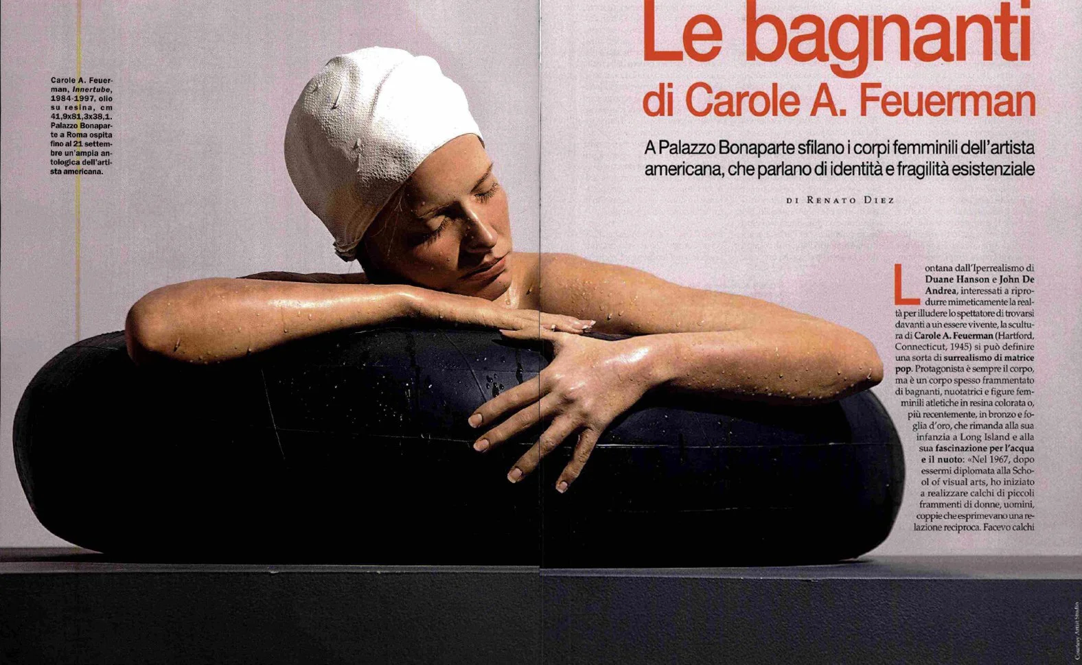 ARTE Magazine: The Bathers by Carole A. Feuerman