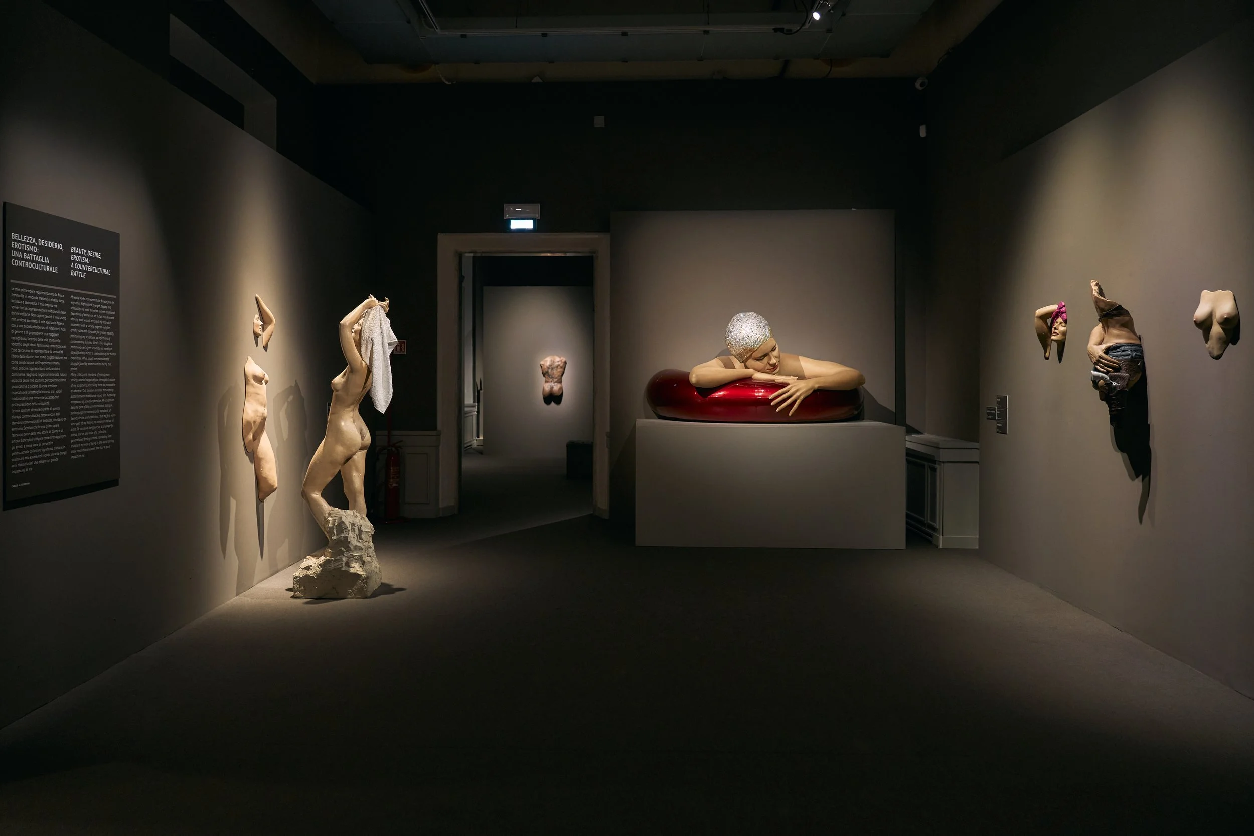 Finestresull'Arte: Opens in Rome, at Palazzo Bonaparte, the first major Italian anthological exhibition of Carole A. Feuerman